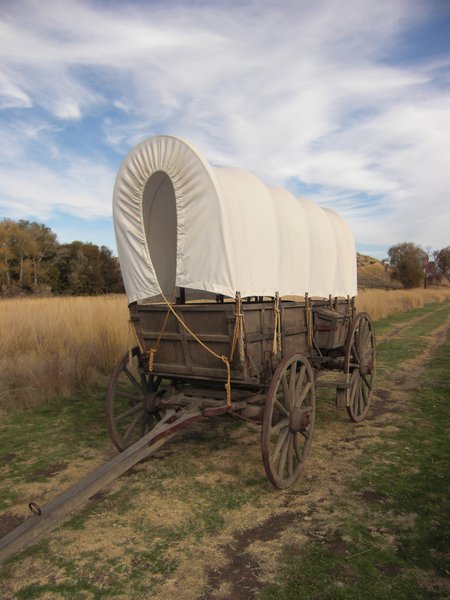 Oregon Trail Covered Wagon